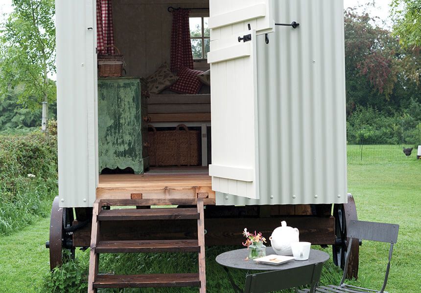 Exterior Eggshell von Farrow & Ball – Raumbeispiel 4