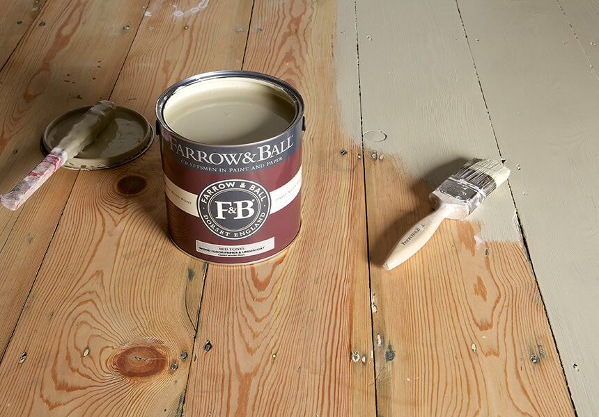 Modern Eggshell von Farrow & Ball – Raumbeispiel 4